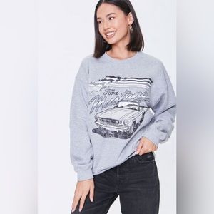 Forever 21 | Ford Mustang Graphic Sweatshirt